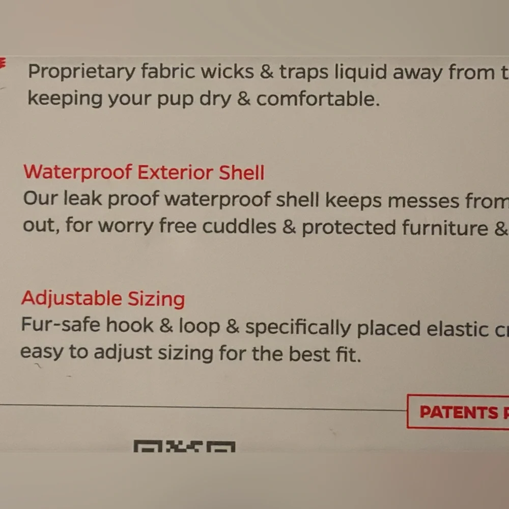 New Pet Parents Premium Washable Belly Bands for Male Dogs & Extendrs, (3pack)